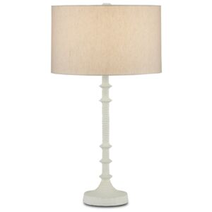 Gallo  Table Lamp in Gesso White by Currey and Company