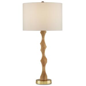 Sunbird  Table Lamp in Natural Brass by Currey and Company