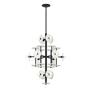 Amani 15 Light Chandelier in Black Cashmere by Savoy House