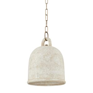 Relic One Light Pendant in Patina Brass by Troy Lighting