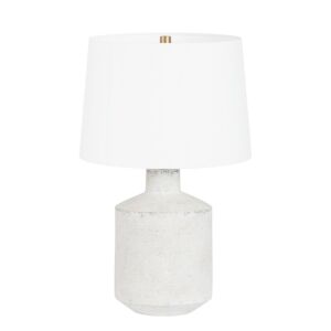 Dallas One Light Table Lamp in Patina Brass by Troy Lighting