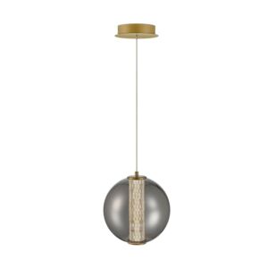 Atomo LED Pendant in Gold by Eurofase