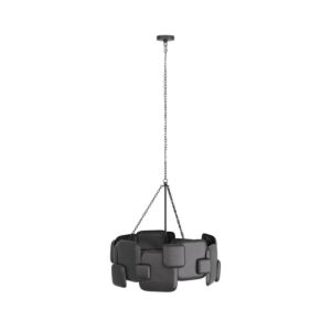 Waylon Six Light Chandelier in Blackened Iron by Arteriors