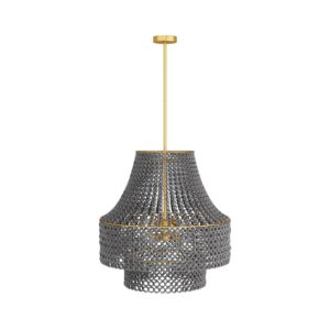 Hannie Eight Light Chandelier in Gray Wash by Arteriors