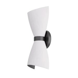 Toni Two Light Wall Sconce in White Gesso by Arteriors