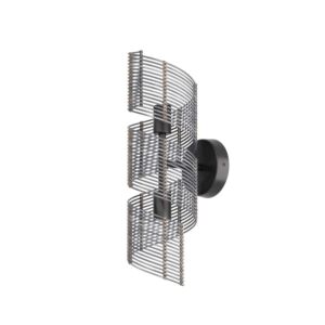 Tamara Two Light Wall Sconce in Dark Gray Stained by Arteriors