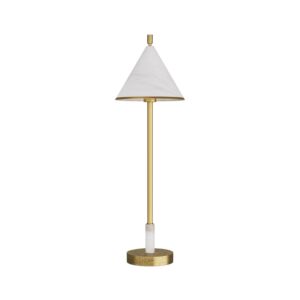 Wylie One Light Table Lamp in Antique Brass by Arteriors