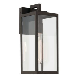 Branner 1-Light Outdoor Wall Mount in Olde Bronze