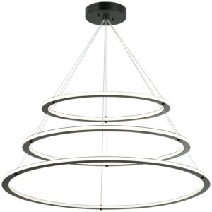 Victoria LED Pendant in Black by Matteo Lighting