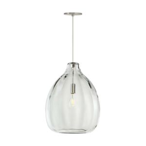 Harper 1-Light Pendant in Satin Nickel