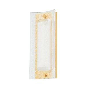 Philmont 1-Light LED Wall Sconce in Aged Brass