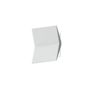 Turo LED Wall Sconce in Satin White by Sonneman