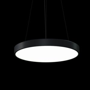 Pi 1-Light LED Pendant in Satin Black