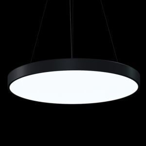 Pi 1-Light LED Pendant in Satin Black