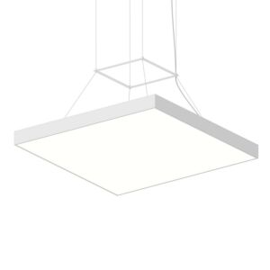 Pi LED Pendant in Satin White by Sonneman