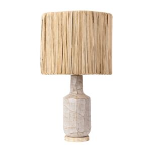 Takko One Light Table Lamp in Apothecary GoldSlate Brown by Varaluz