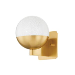 Rochford LED Wall Sconce in Aged Brass by Hudson Valley