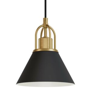 Carrington Isle  Pendant in Matte Black by Hunter