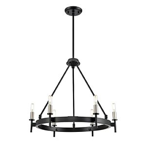 Cambrai 6-Light Chandelier in Ebony