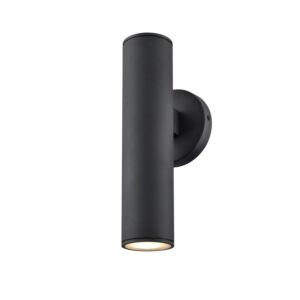 Pond Inlet Outdoor 2-Light Outdoor Wall Sconce in Multiple Finishes Outdoor and Black