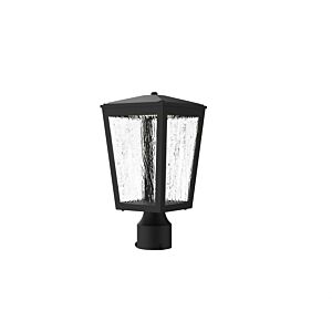 Calabasis 1-Light LED Post Mount in Black