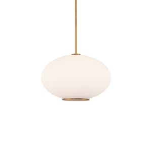 Illusion LED Pendant in Aged Brass by Modern Forms