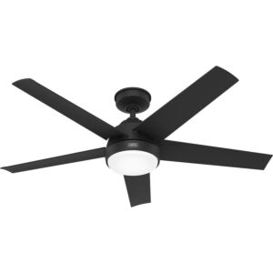 Skyflow 52"Ceiling Fan in Matte Black by Hunter