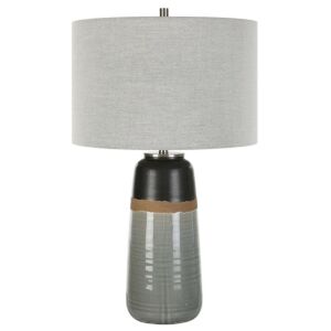 Coen  Table Lamp in Brushed Nickel by Uttermost