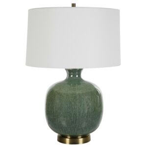 Nataly  Table Lamp in Antique Brass by Uttermost