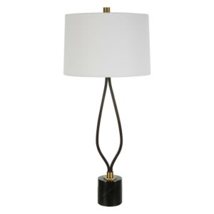 Separate  Table Lamp in Antique Brass by Uttermost