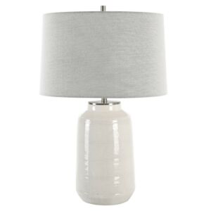 Odawa  Table Lamp in Brushed Nickel by Uttermost