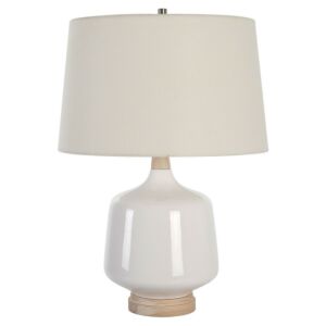 Opal  Table Lamp in Brushed Nickel by Uttermost