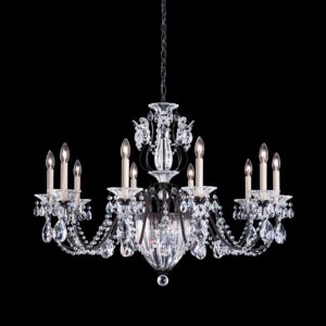 Bagatelle 13 Light Chandelier in Etruscan Gold by Schonbek