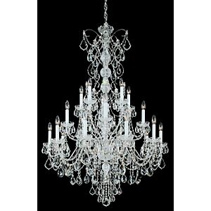 Century 20 Light Chandelier in Heirloom Gold by Schonbek