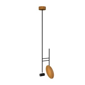 Dot 1-Light Pendant in Teak