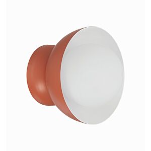 Ventura Dome One Light Wall Sconce in Baked Clay by Craftmade