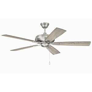 Eos 52"Ceiling Fan in Brushed Polished Nickel by Craftmade