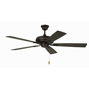 Eos 52" Hanging Ceiling Fan in Espresso