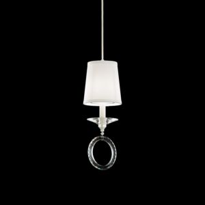 Emilea One Light Mini Pendant in Etruscan Gold by Schonbek