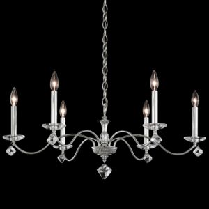 Modique  Chandelier in White by Schonbek