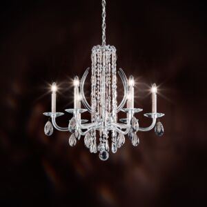 Siena 6-Light Chandelier in Heirloom Gold