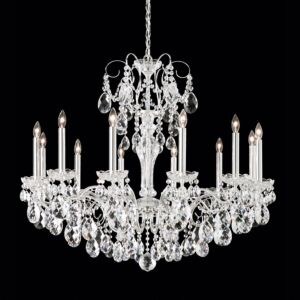 Sonatina 12 Light Chandelier in Heirloom Gold by Schonbek