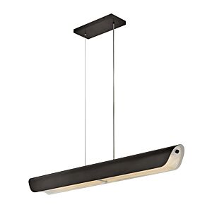 Arco LED Linear Pendant in Black Oxide