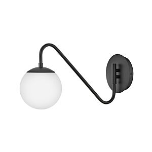 Dottie 1-Light LED Wall Sconce in Black