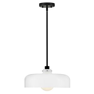 Maisie 1-Light LED Pendant in Black