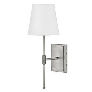 Beale 1-Light LED Wall Sconce in Antique Nickel