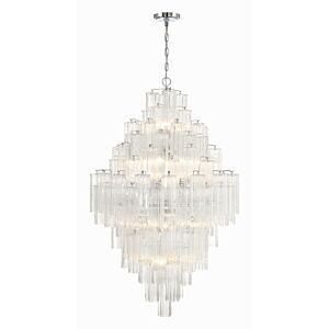 Addis 20 Light Chandelier in Polished Chrome by Crystorama