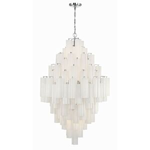 Addis 20-Light Chandelier in Polished Chrome