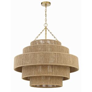 Shyla 20 Light Chandelier in Soft Gold by Crystorama