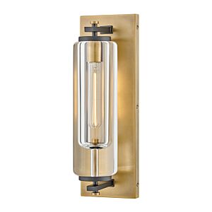 Lourde 1-Light LED Wall Mount in Heritage Brass